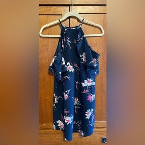 Off shoulder, ruffle sleeves dress. Size small